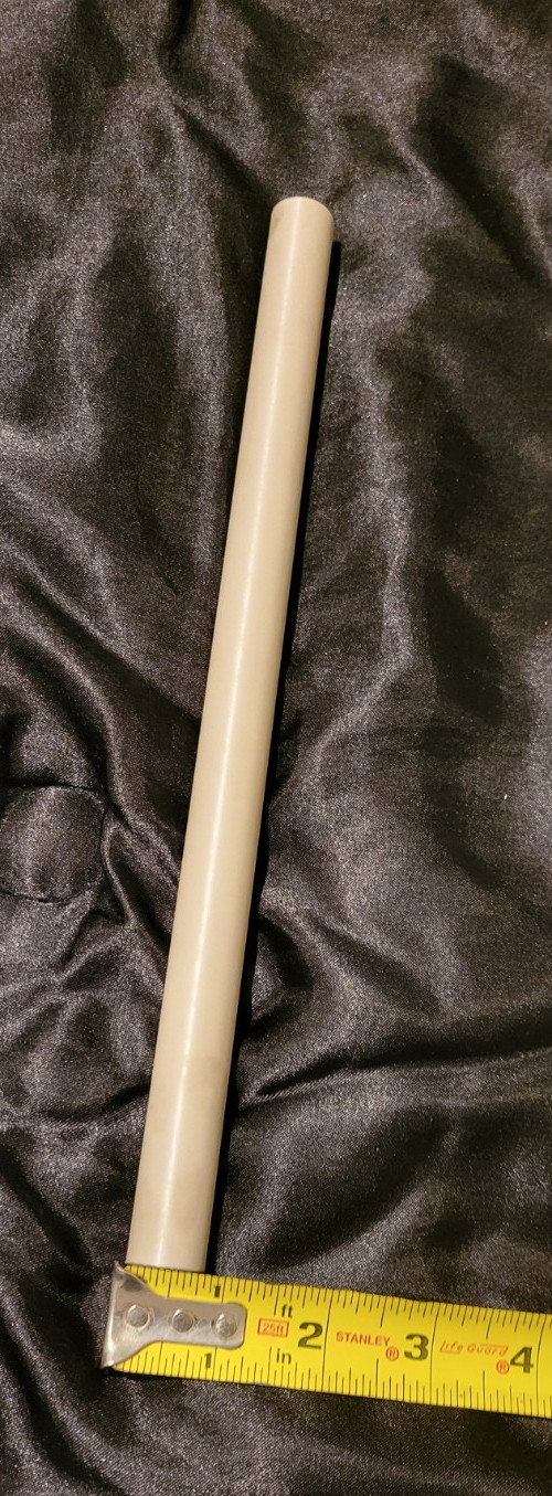 Peek 3/4″ Dia Round Stock 12″ long (.750 x 12.000) INV#W-41
