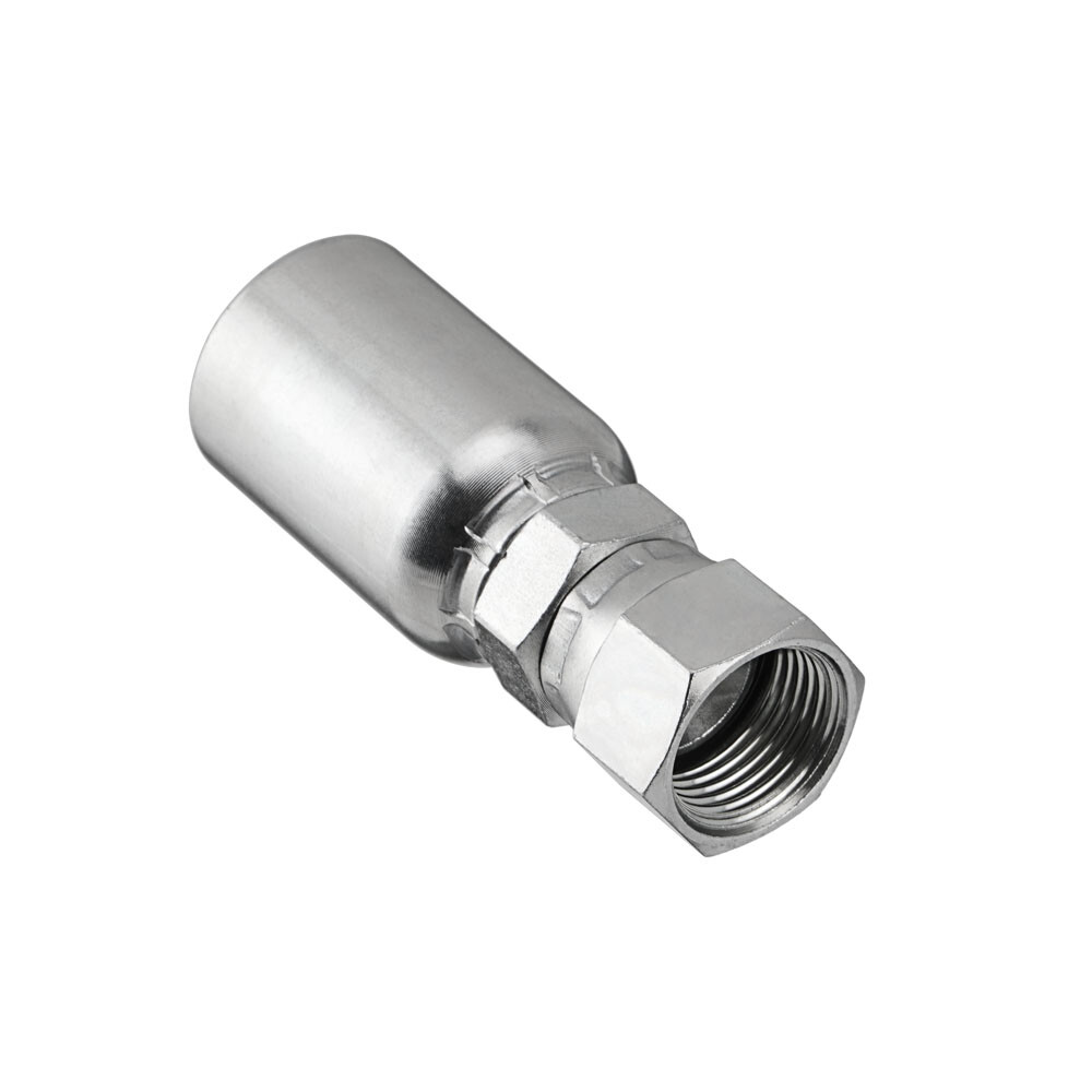 12 Pack 1/2″ Hose x 1/2″ JIC 37° Female Hydraulic Hose End Swivel Crimp Fitting