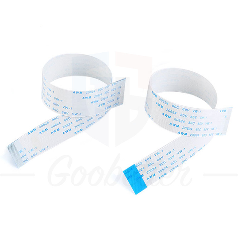 5cm to 30cm Length, 50Pin FPC FFC Flat Flexible Ribbon Cable 0.5mm Pitch