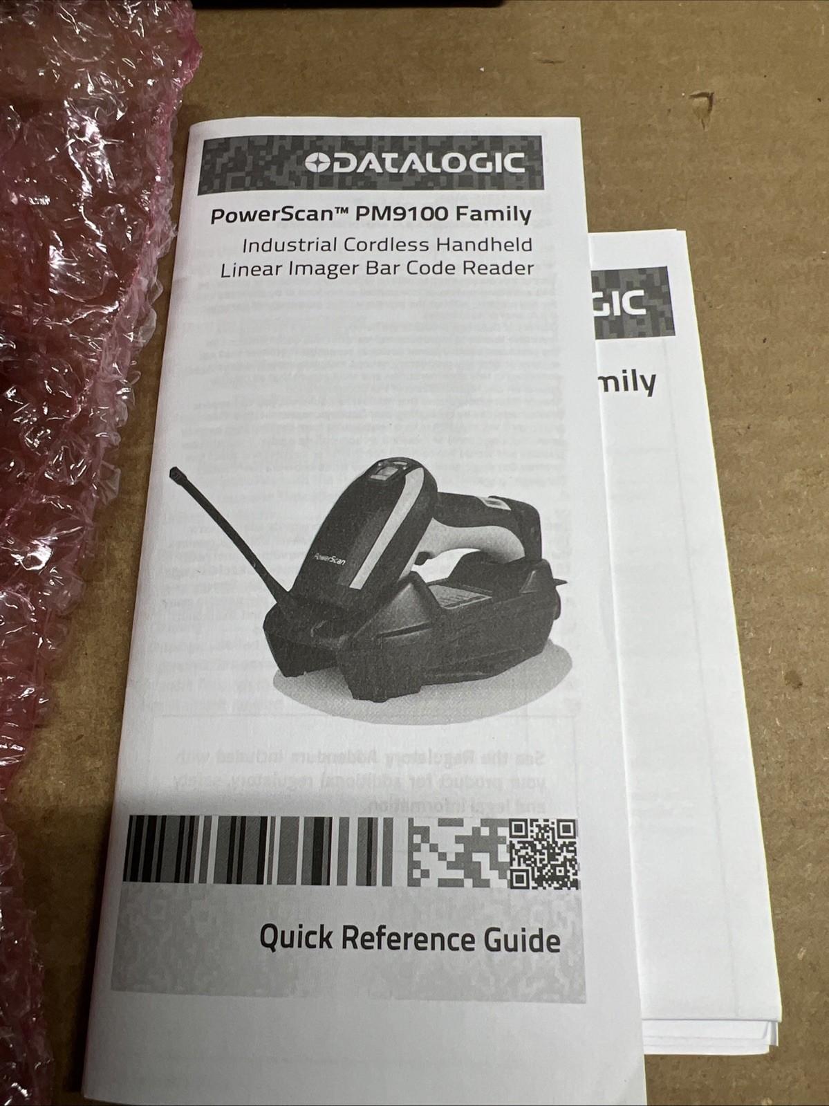 Datalogic Power Scan PM9100 DPM 910 RB Barcode Scanner – No Charger Included