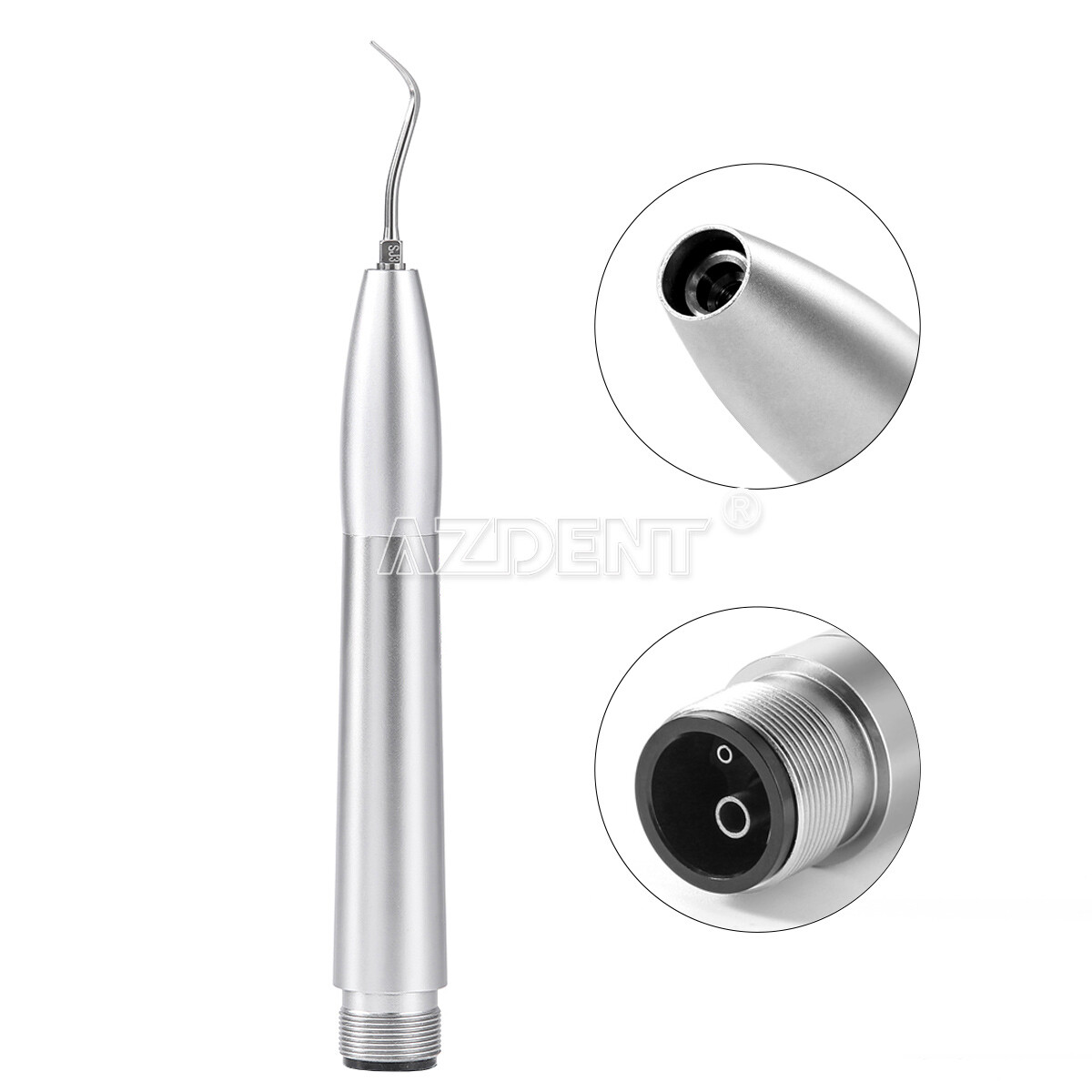 AZDENT Dental Ultrasonic Air Perio Scaler Handpiece Sonic Scaler 2 Hole/4Hole