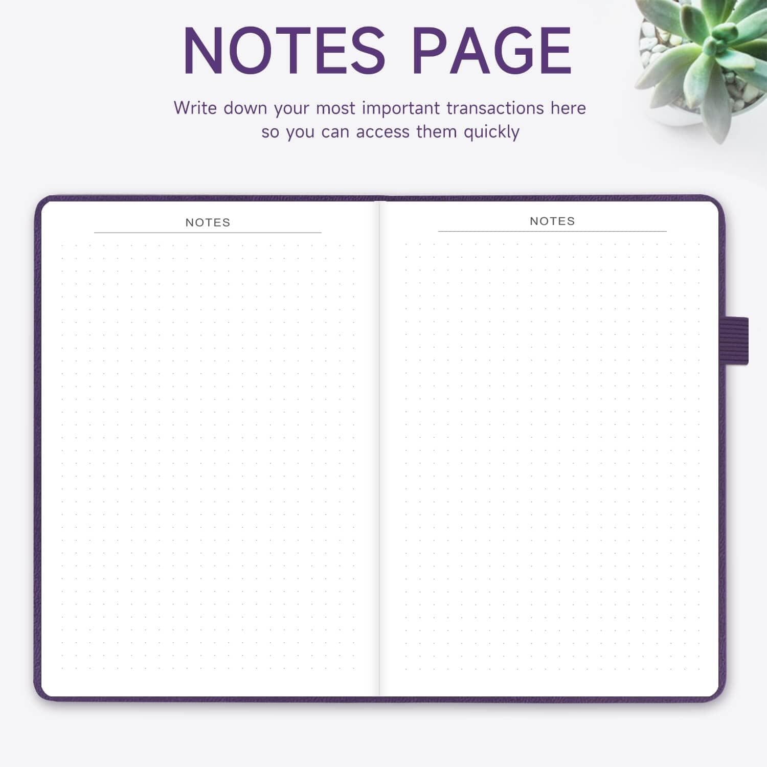 Check Register – Elegant Check Registers for Personal Checkbook with Check & …