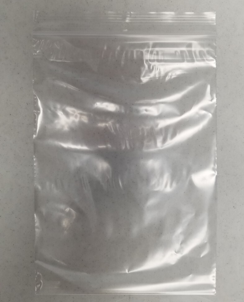 12×15 6 MIL CLEAR ZIP CLOSURE CLEAR BAG 500/CS