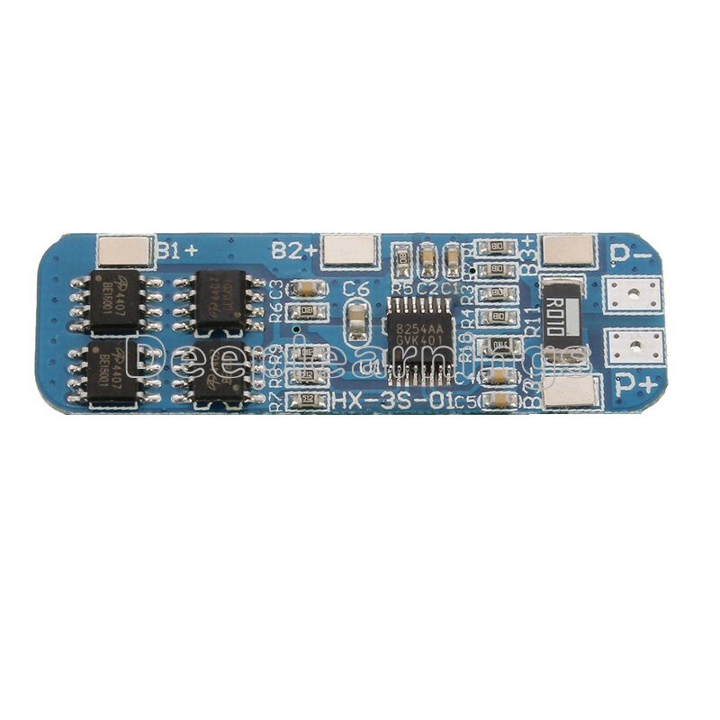 3S 12V 18650 10A BMS Charger Li-ion Lithium Battery Protection Board