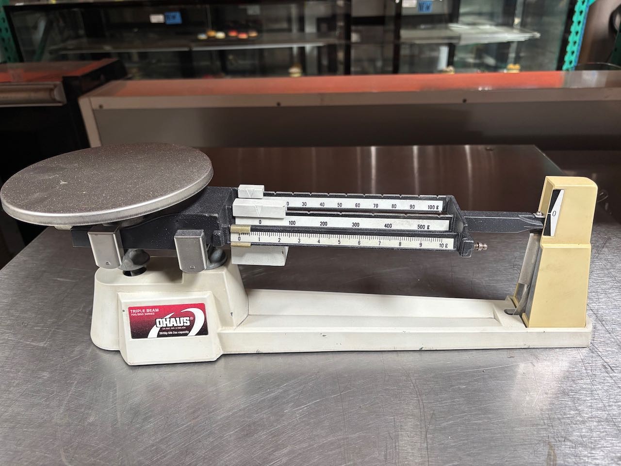 Triple Beam Balance Scale OHAUS 2610g 5 LB 2oz 700/800 Series #5105