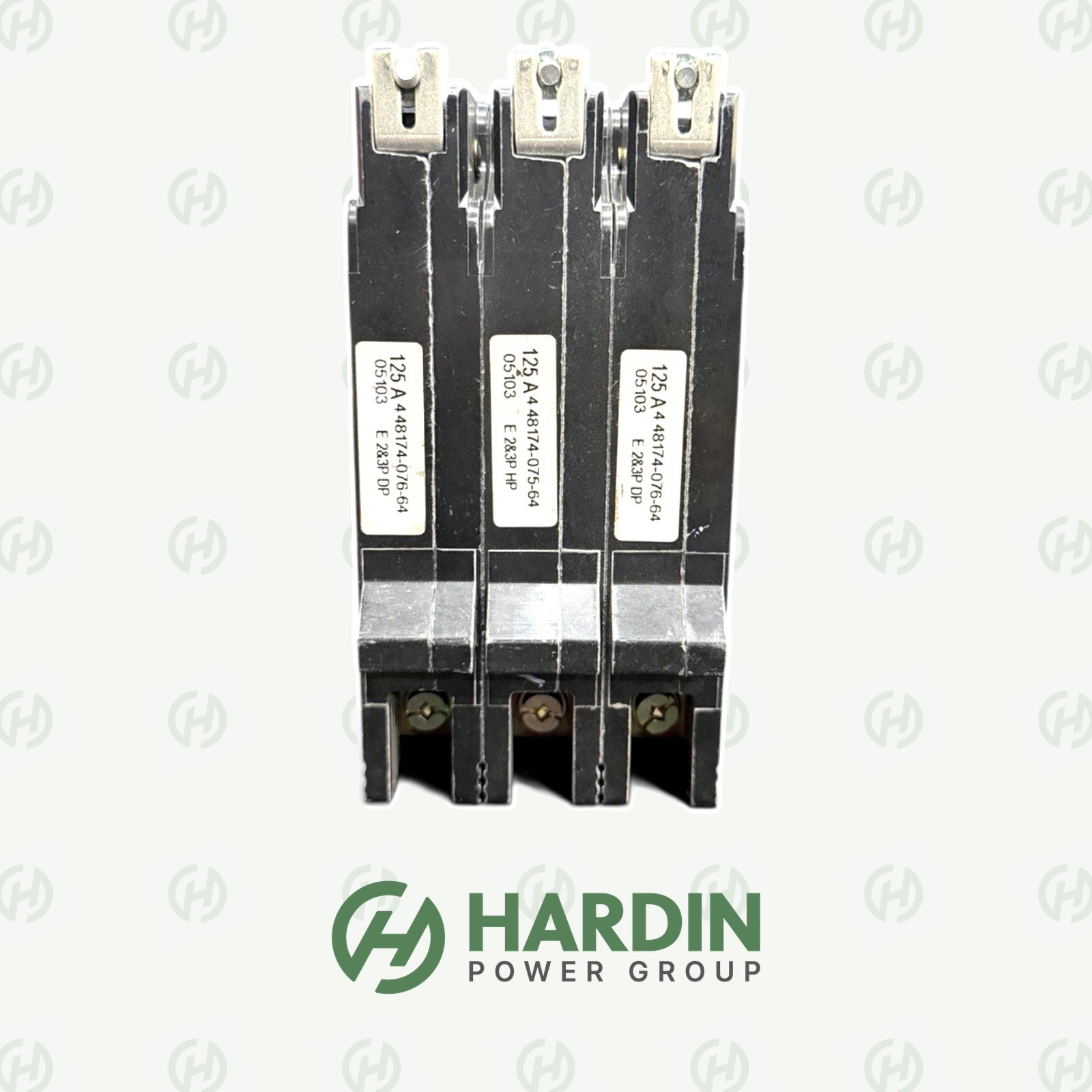 Square D EDB34125 125A 3P 480Y/277V Bolt-On Circuit Breaker NF Panel