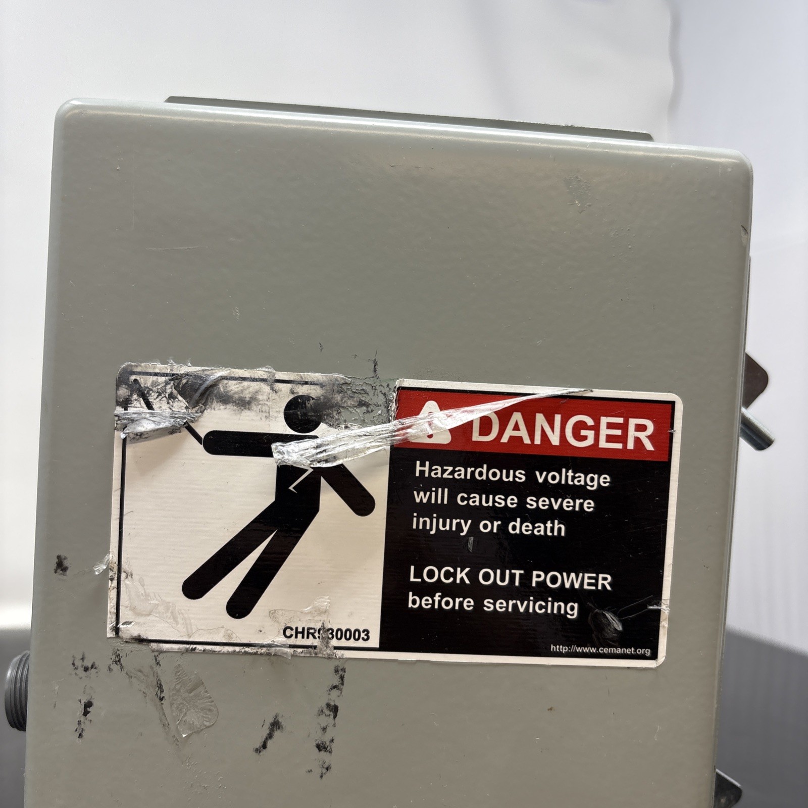 Hoffman A8066CH Used Enclosure Cutout Box 6″ X 6″ X 8″ Nvent