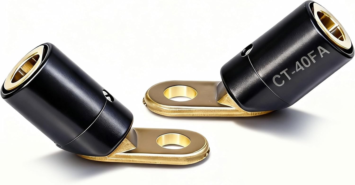 2PK CT-40FA Welding Terminal Lug Connector Adapter, for Lenco LC-40 LC-40HD