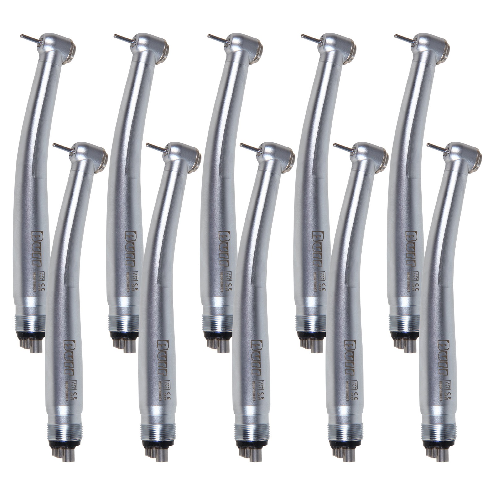 10X High Speed Handpiece 4 Holes Turbine 3-Spray U3BM Turbina Dental Handpieces