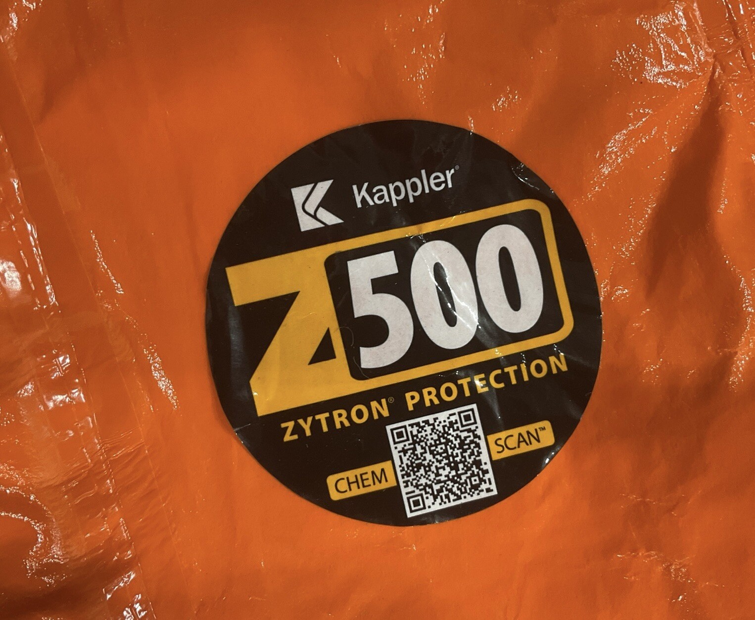 NEW Kappler Zytron Z500 Coverall w/ Hood & Elastic Wrists & Ankles LG/XL Z5H428