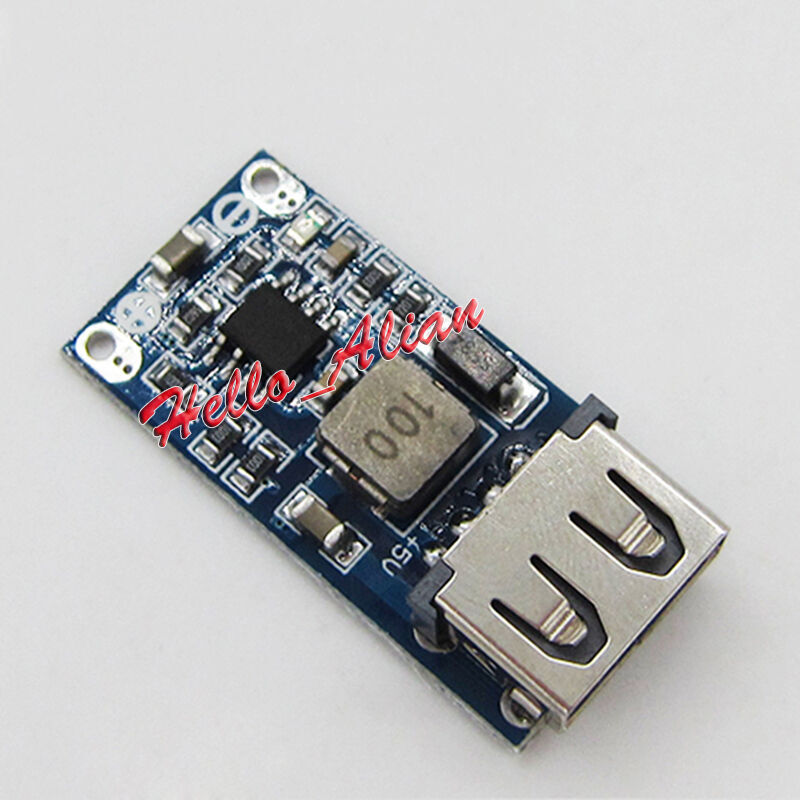 5Pcs DC-DC Buck Step Down Converter 7.4V-24V 9V 12V to 5V 3A Phone USB Charger
