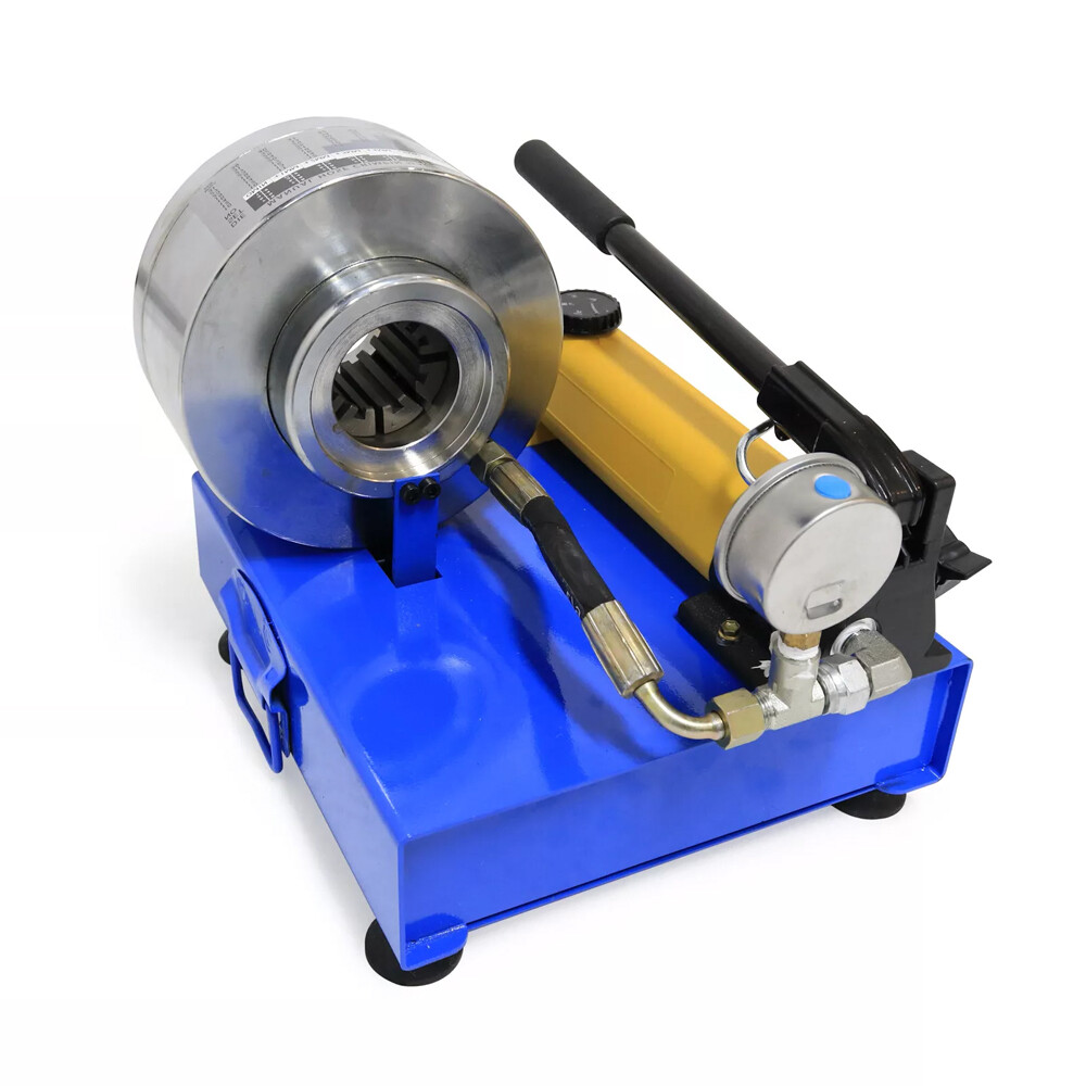New 5600KN Hydraulic Hose Crimper Pipe Clamping Machine w/ 8 Sets Dies 10mm-30m