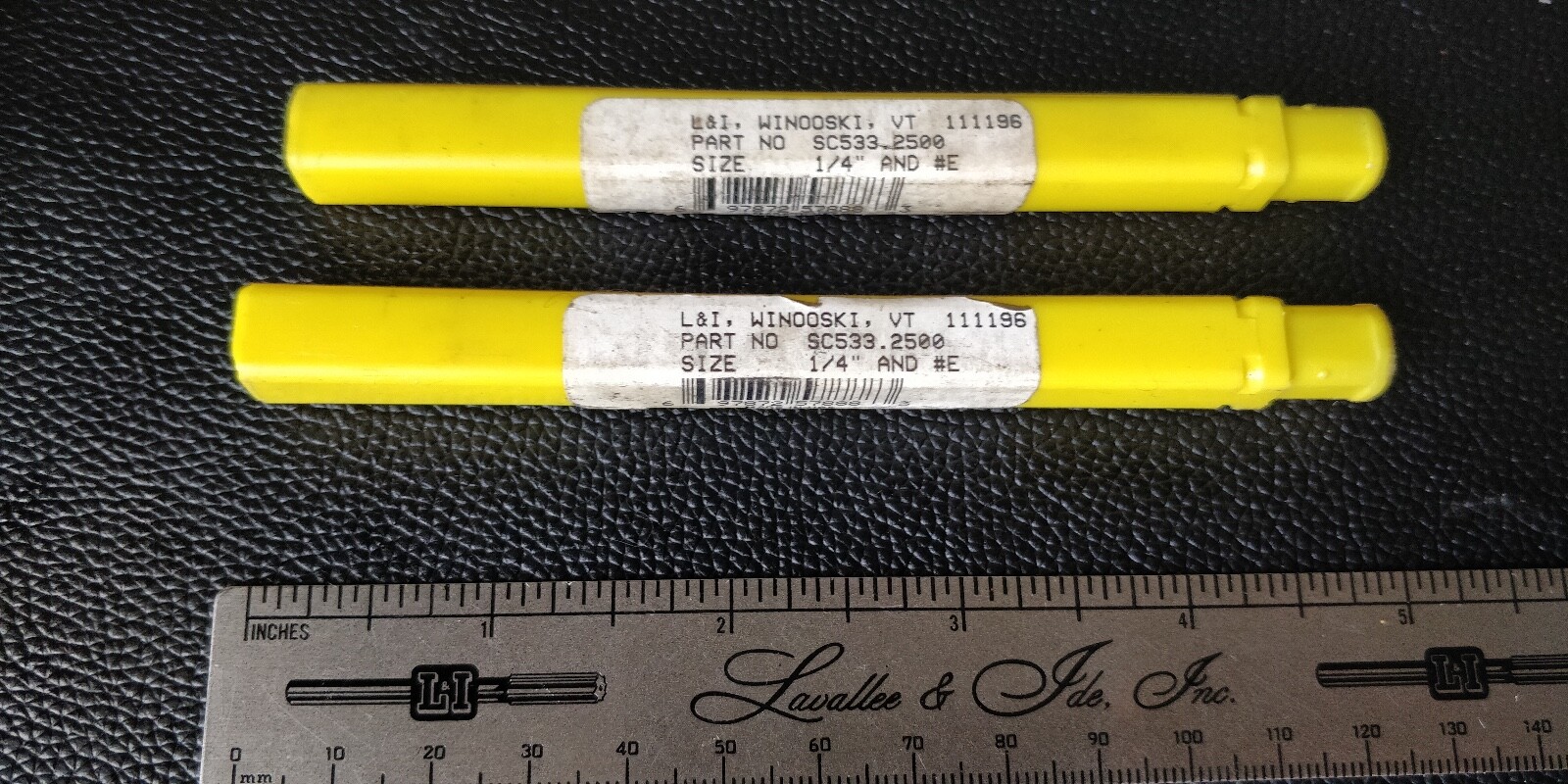 L&I SC533 🇺🇸 0.2500″ E – HSS -Chucking Reamer – Lavallee & Ide