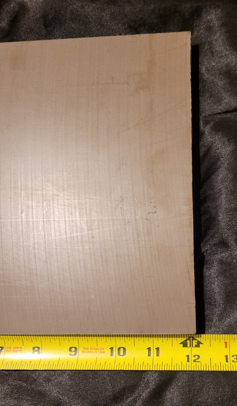 Delrin AF 5/8 x 8 3/4 x 12″ ( .625 x 8.750 x 12.000) INV#X-106