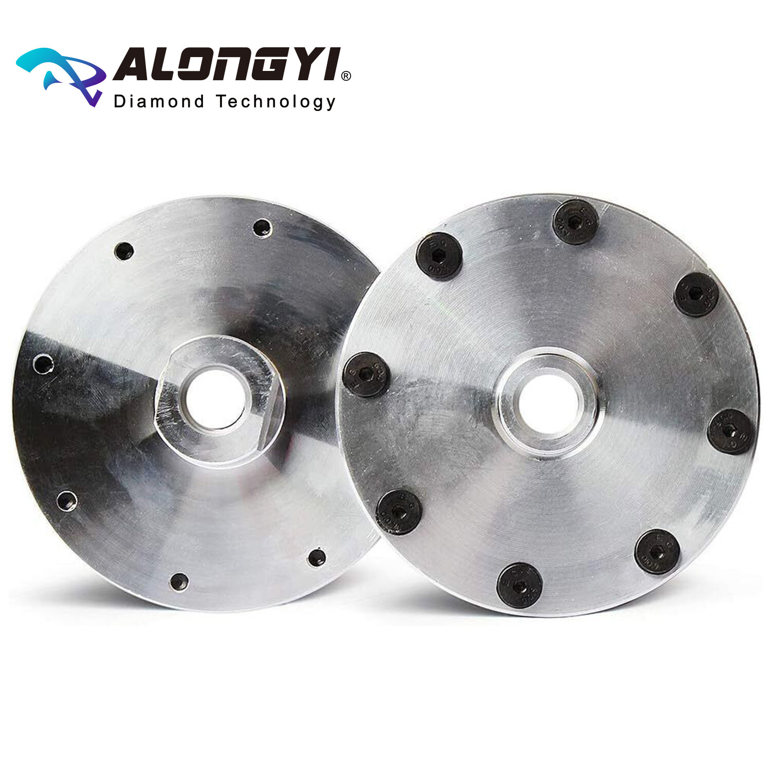 ALONGYI 3.8″ Flush Mount Adapter Flange for Diamond Saw Blades(5/8-11 or M14)