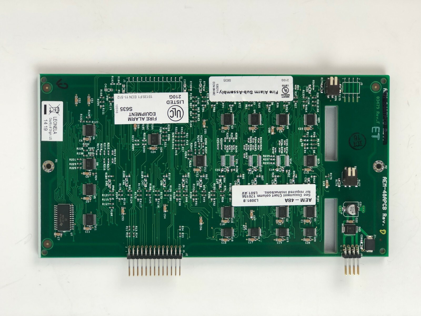 NOTIFIER AEM-48A ANNUNCIATOR EXPANDER MODULE-48A