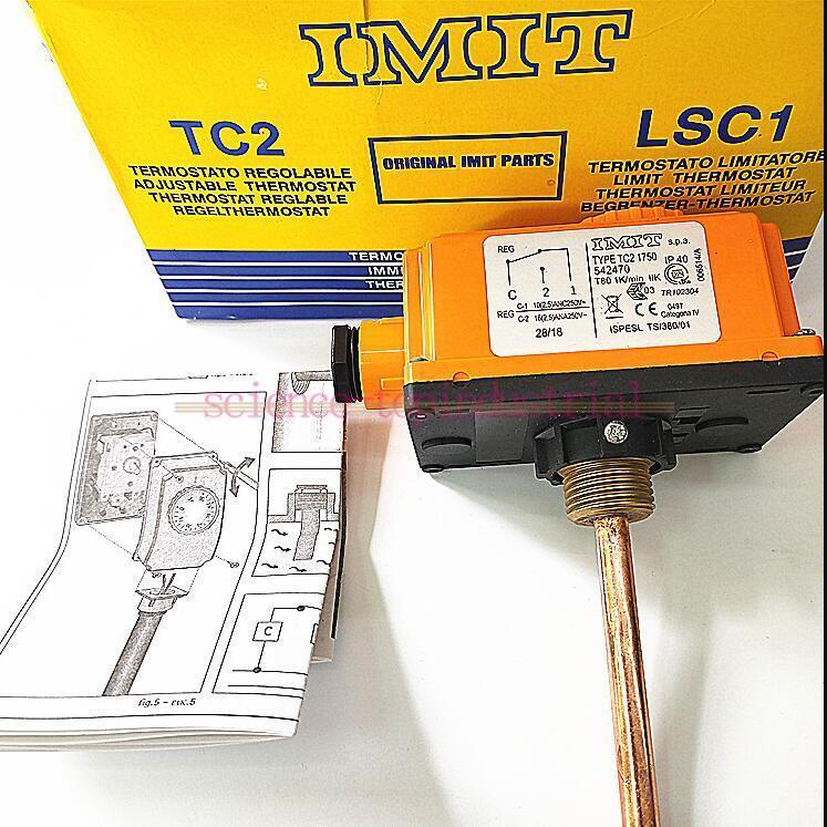 1PC IMIT adjustable temperature controller TC2 1750 542470 0-90 degrees New
