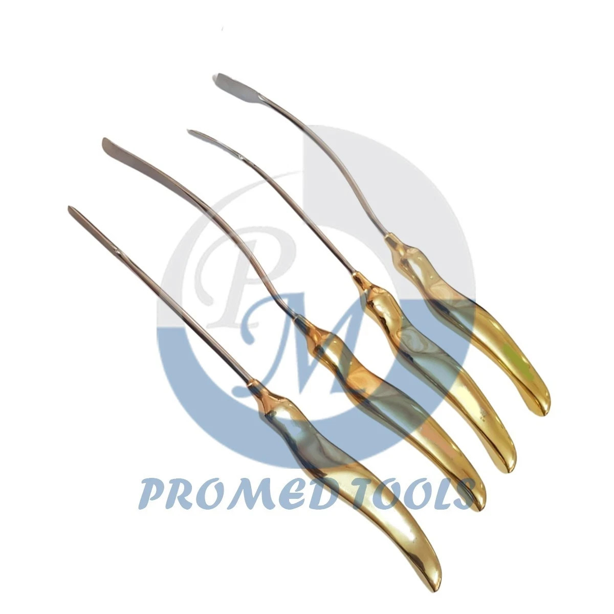 Plastic Surgery Brow Lift & Face Lift Instruments Scalp Elevators Set of 4 Piece