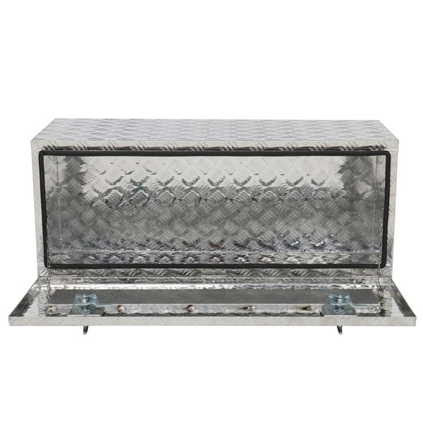 42″ Aluminum Under Body Toolbox 5 Bar Tread Silver