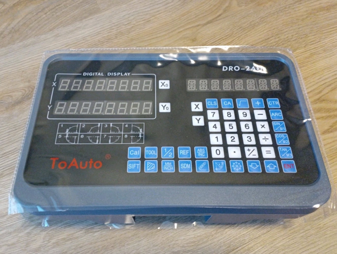 ToAuto Dro-2Axis Digital Display Only Dro 2 Axis NEW