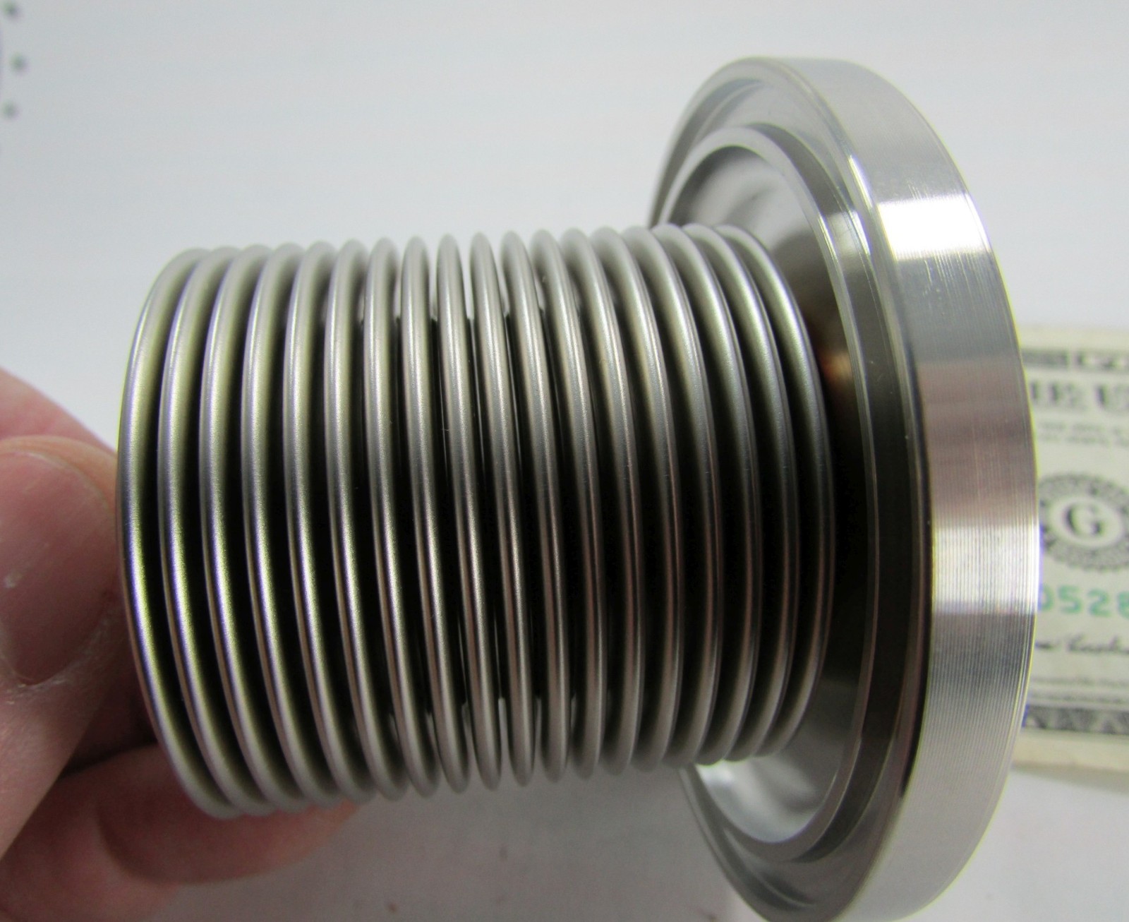 Stainless Steel Expansion Bellows Thermal HO, Laboratory Instrumentation 1/4-20