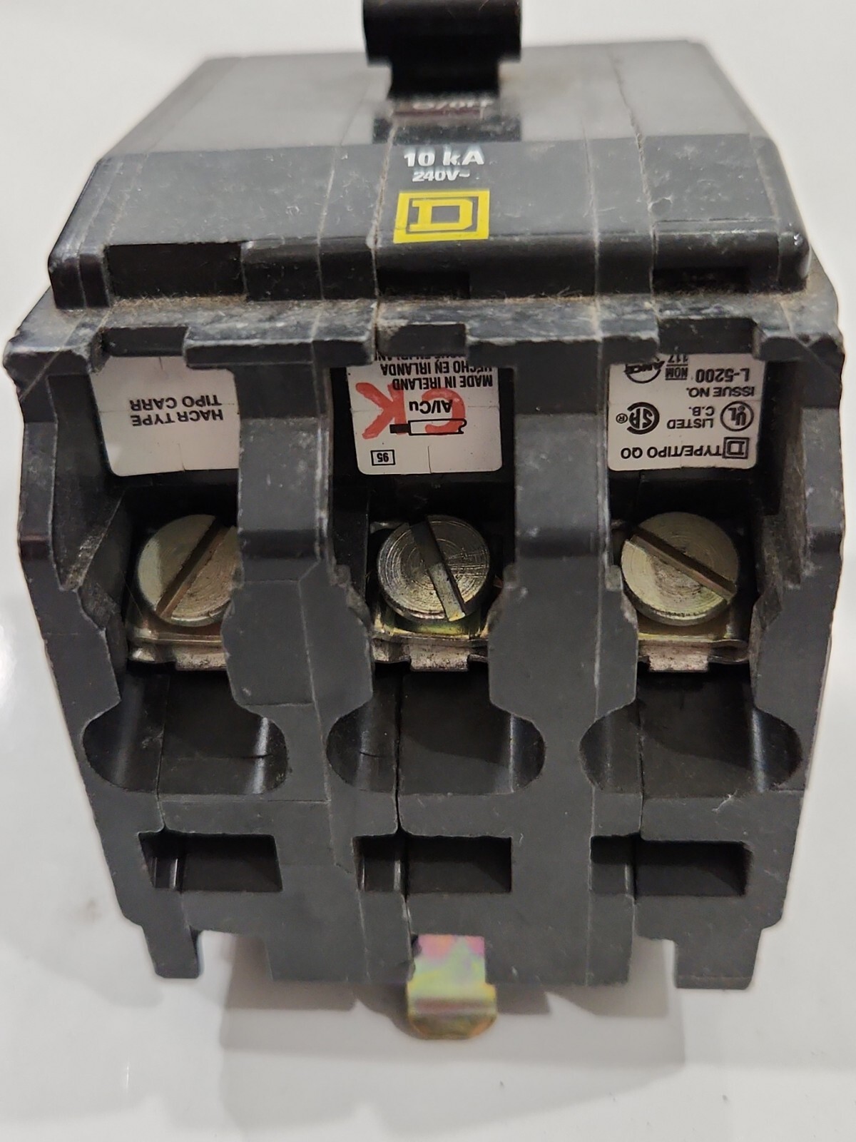 Square D NSB QO315 Plug In 3P 15A