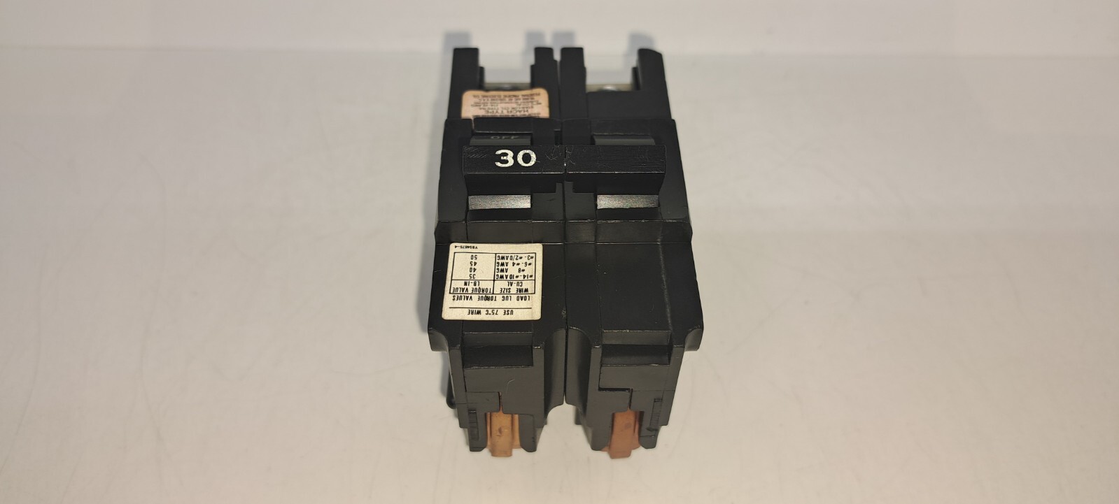 FPE Federal Pacific NA230 Stab-Lok 30 Amp 2 Pole Circuit Breaker THICK NA