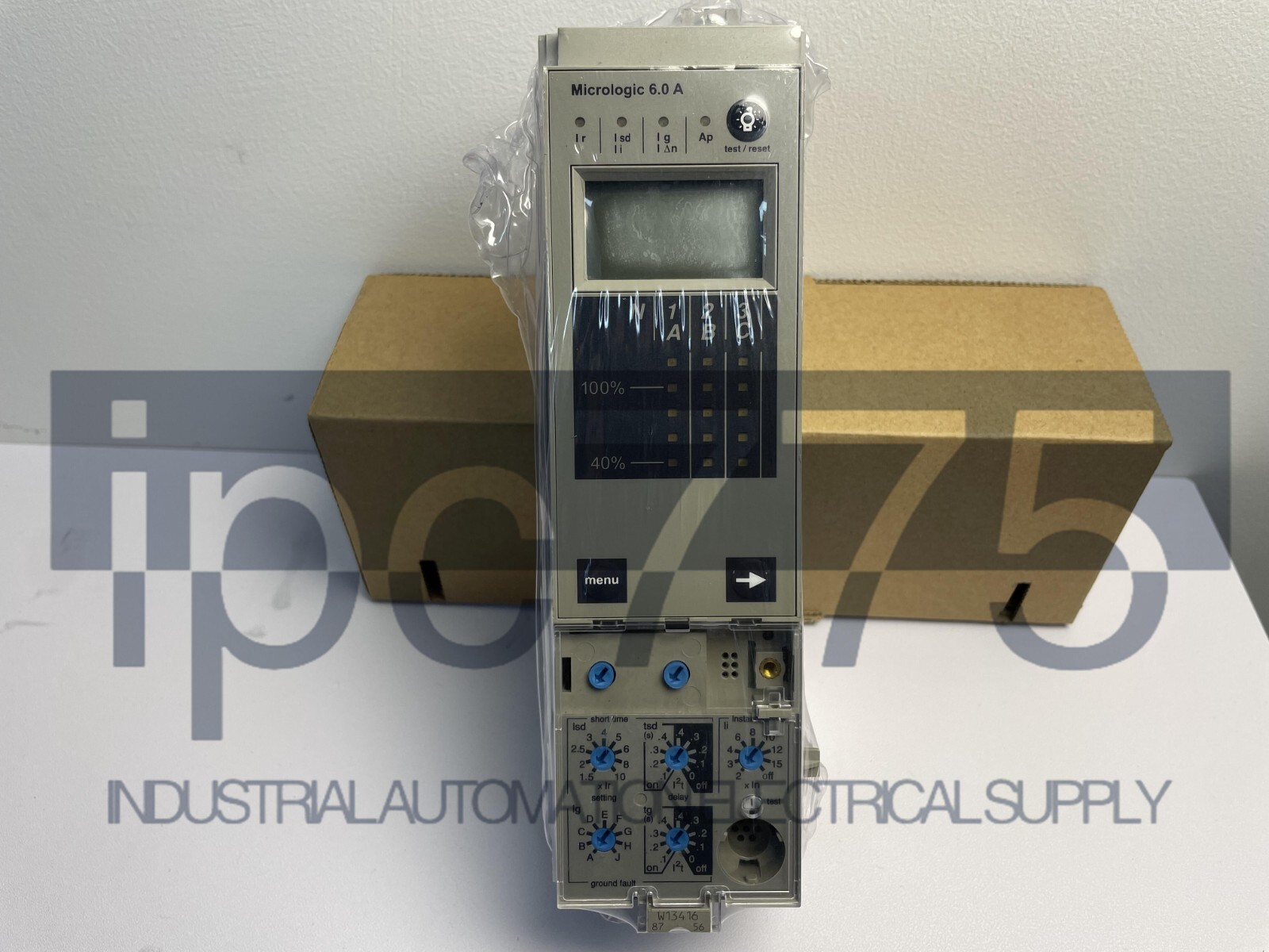 New Schneider 33073 Micrologic 6.0A In Box Expedited ShippingControl unit brand