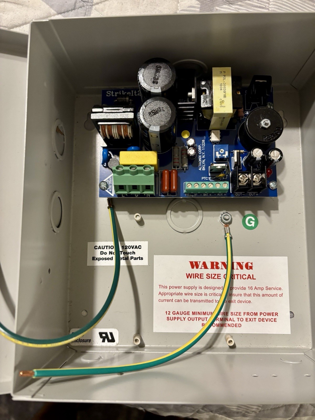 First Choice PSEL1500 Panic Hardware Device Power Enclosure SP-500