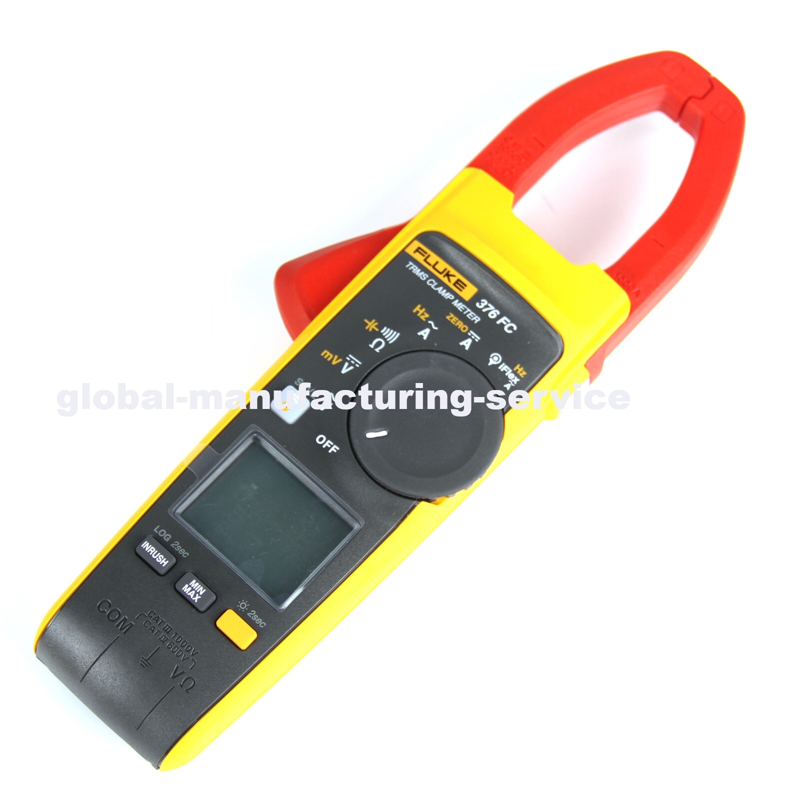 Fluke 376 FC True-RMS AC/DC Volt Ohm Amp Clamp Meter WIFI Connection With iFlex