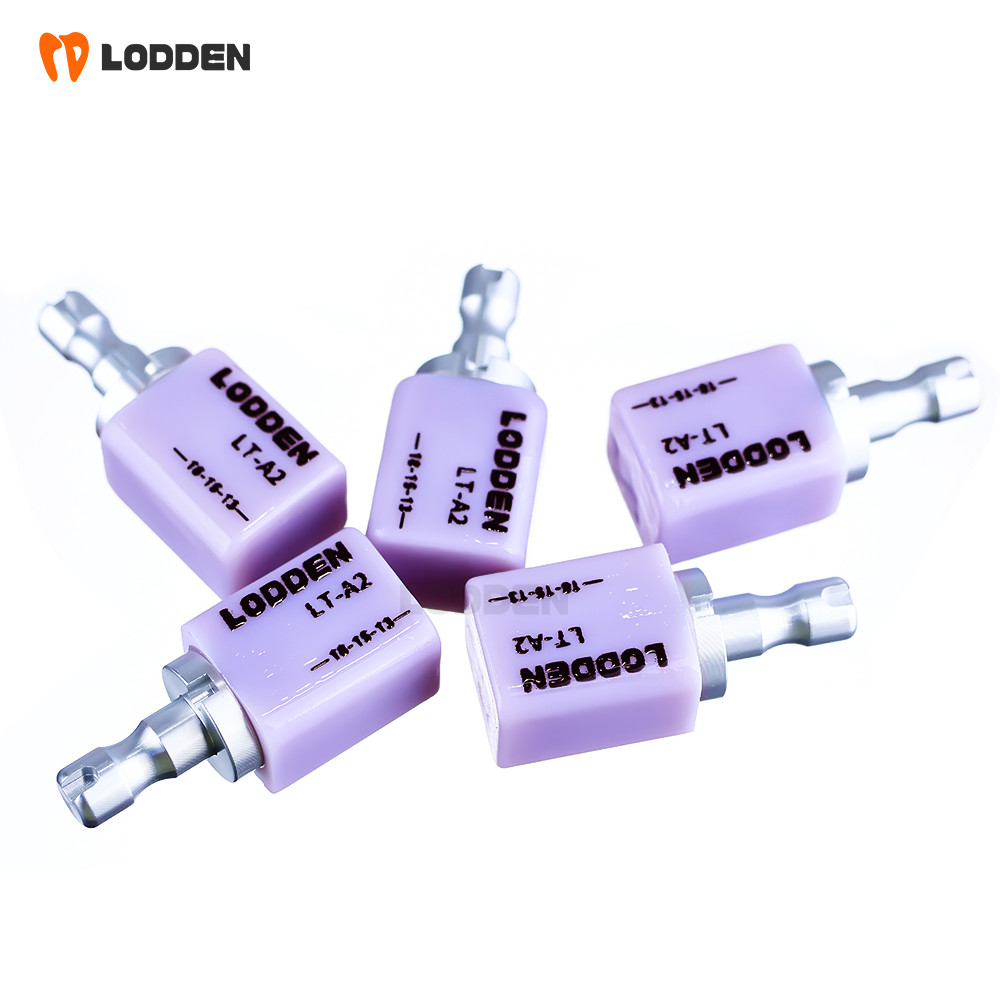 C14 Dental Emax Glass Ceramic Blocks Lithium Disilicate CAD/CAM CEREC Block 5PCS