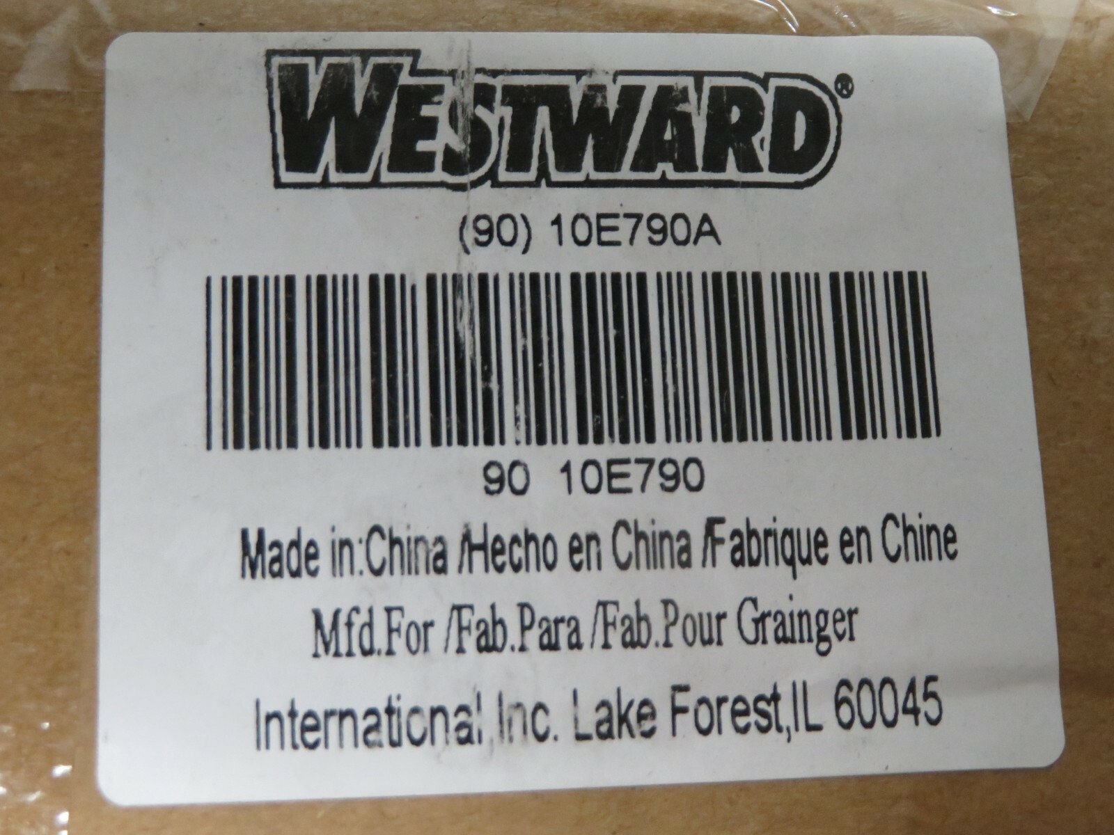90 pcs WESTWARD GRAINGER Block Magnets 1-7/8 x 7/8 x 0.393 3.2 LBS Pull 10E790