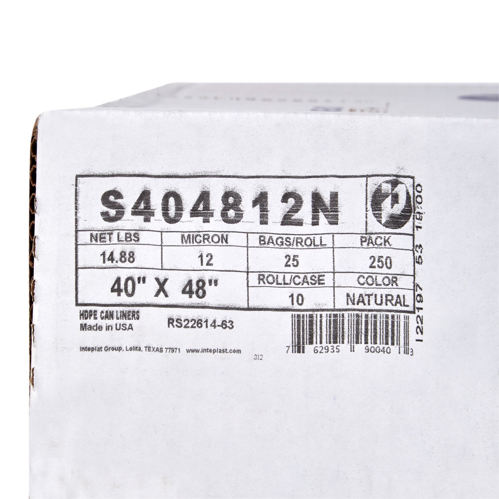 McKesson Trash Bag Medium Duty 40 x 48″ 45 gal. 12 Mic. Case of 250