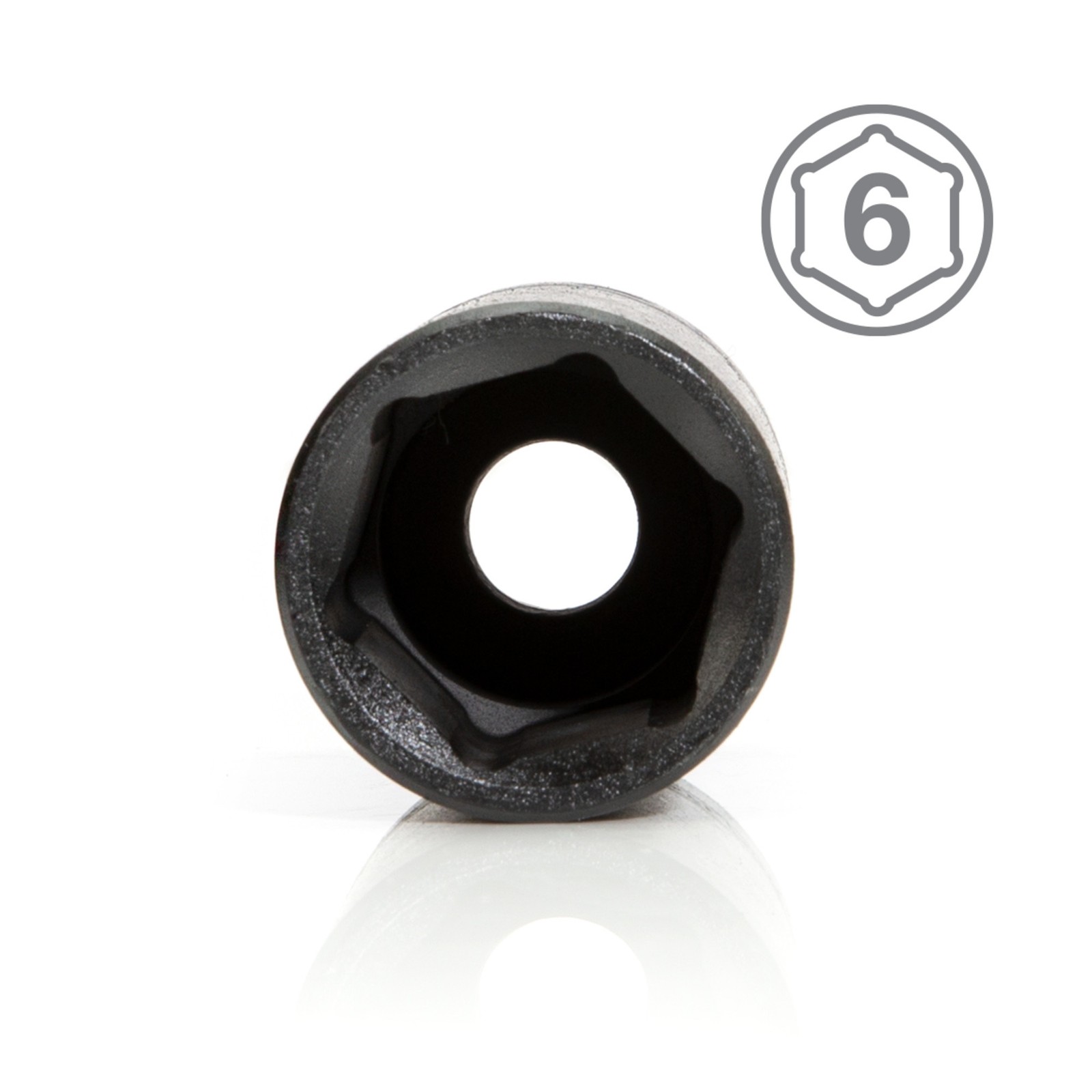 STEELMAN 1/2-Inch Drive x 23mm Deep Well 6-Point Impact Socket, 78427