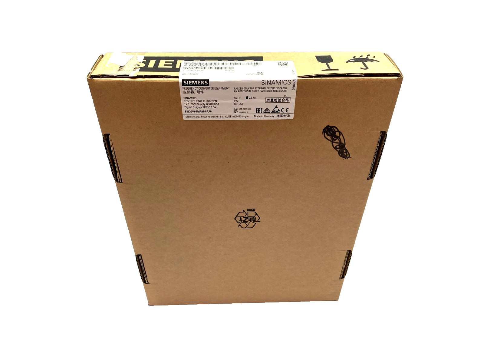Siemens 6SL3040-1MA01-0AA0 SINAMICS Control Unit CU320-2