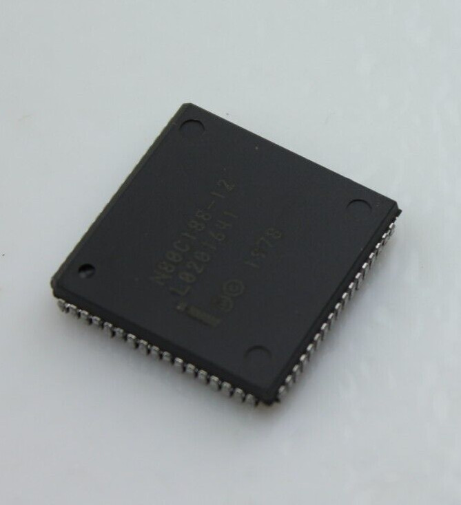 New Qty 1 Intel N80C188-12 PLCC-68 NOS Original OEM Parts Intel 1978