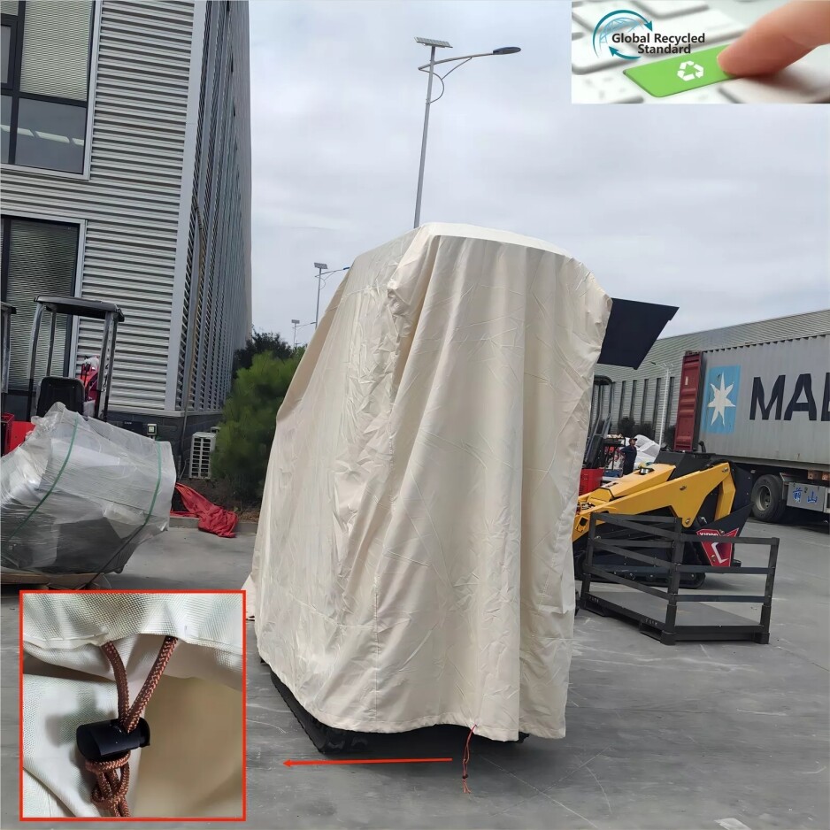 Premium Mini Excavator Cover, Rain, Sun, Freeze and Hail Resistant，0.8T-2T