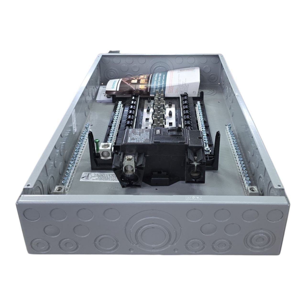 Siemens PN 150A 20-Space 40-Circuit Indoor Main Breaker Load Center Plug-On Neut