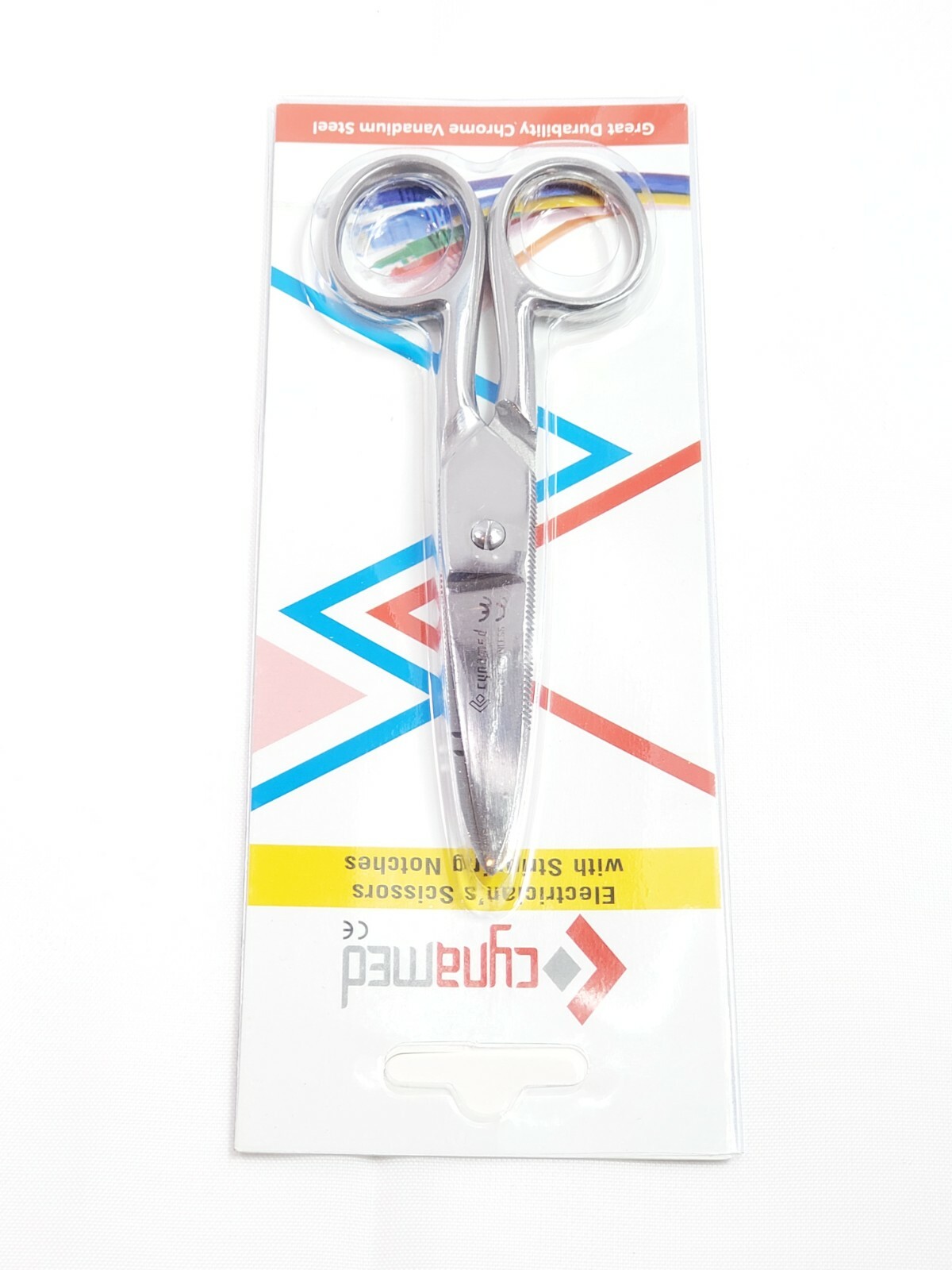 Electrician Scissors for Cutting & Stripping Wires Electrical Repair Tool 5.25″