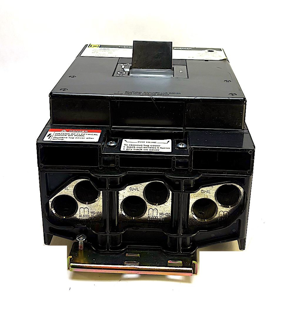 Square D LC36600 3 Pole 600 Amp 600 Vac I-Line Circuit Breaker