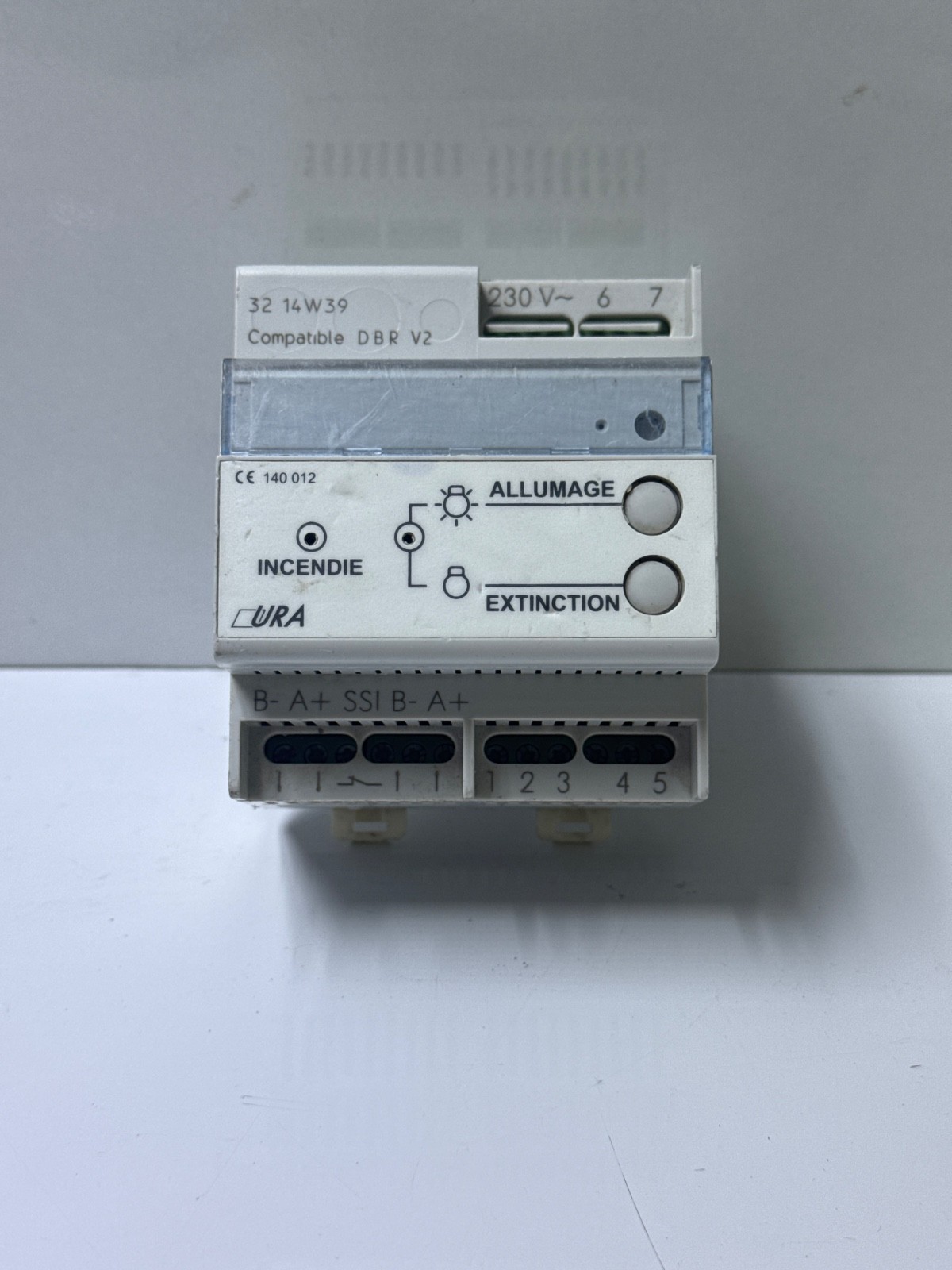 URA 140012 multifunction remote control for emergency lighting unit standby mode
