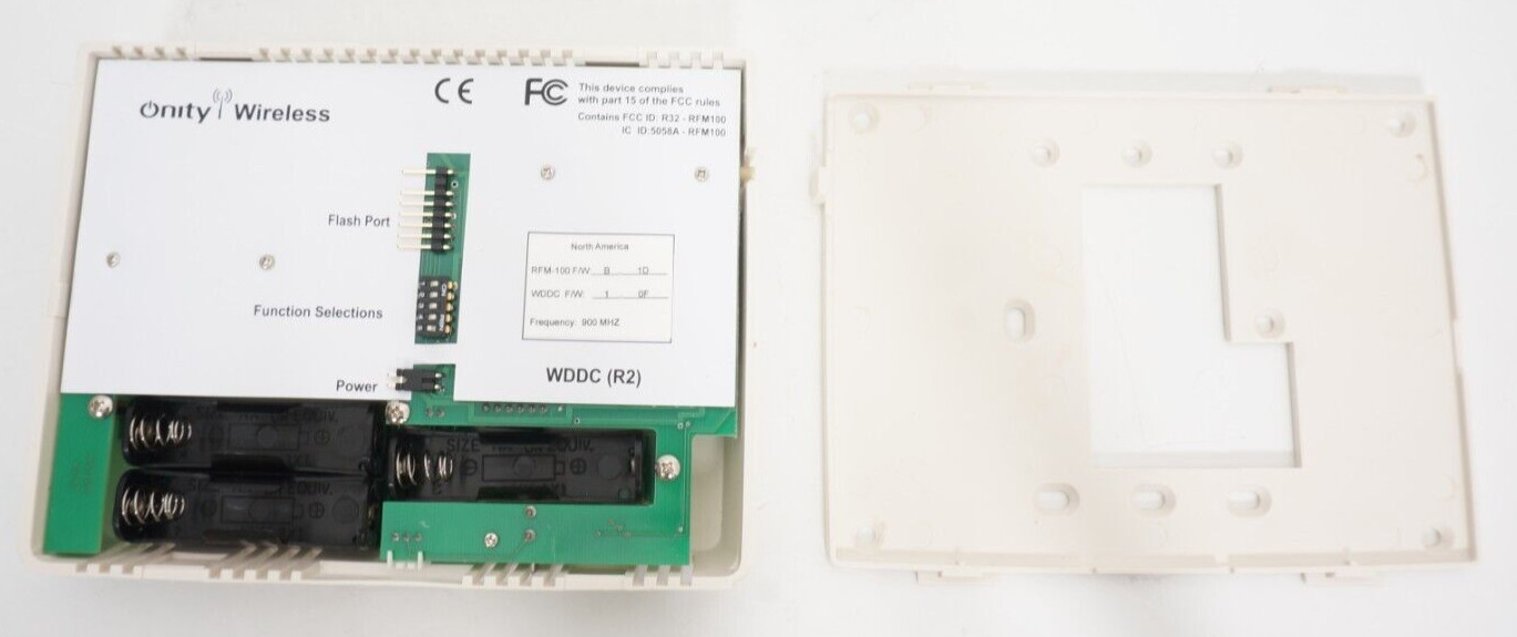 Onity SensorStat DDC II-F Onity Wireless WDDC (R2) Thermostat Control