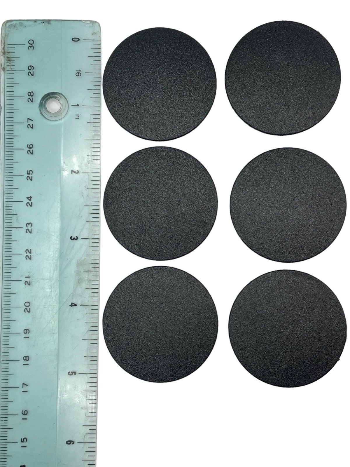 1 1/2″ Hole Nylon Locking Panel Plugs Black/White Dome Cover 1 11/16″ Top Width