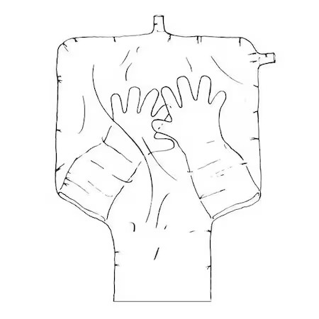 Glas-Col 108D X-17-17H Glove Bag, Pk6
