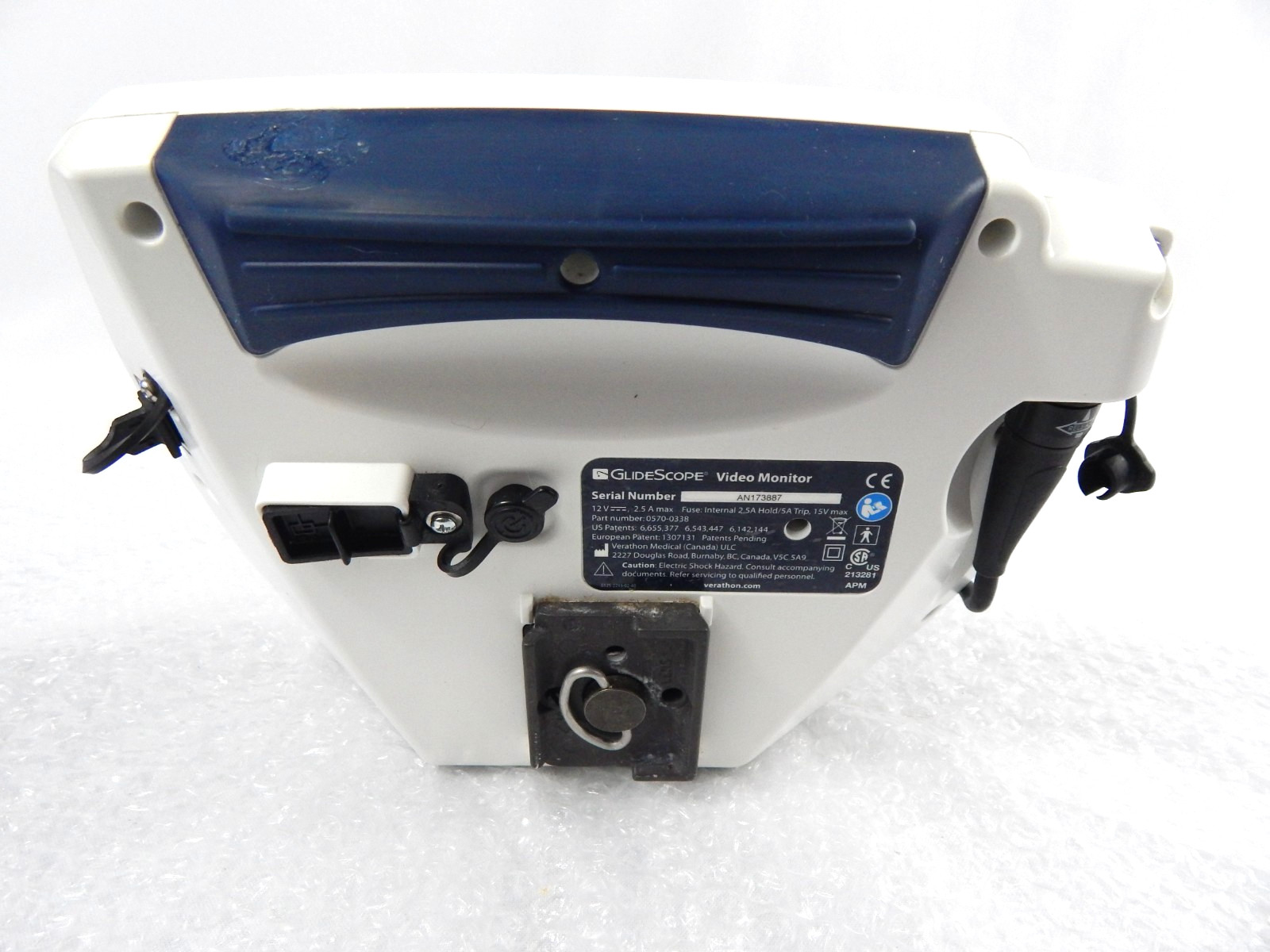 VERATHON GLIDESCOPE PORTABLE VIDEO MONITOR
