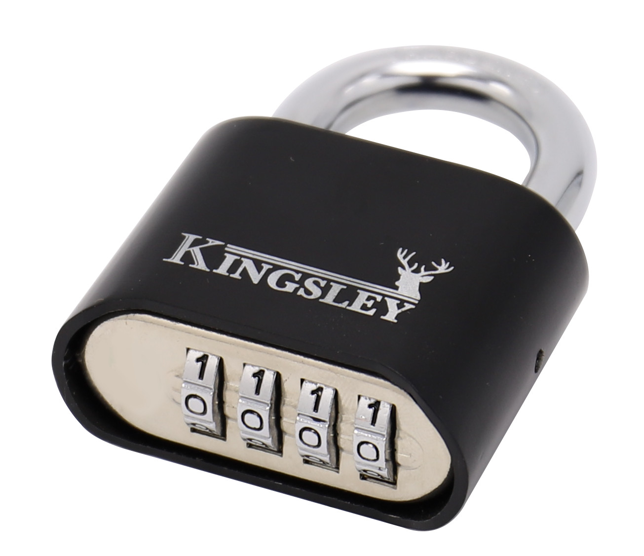 Resettable Kingsley 22L Combo Lock (Combination Padlock) Hardened Steel Shackle