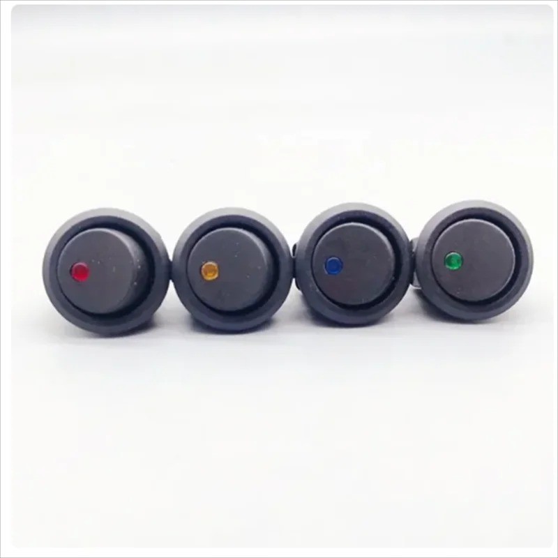 12x LED Lighted Rocker Switch 12V Illuminated on off Toggle Switches 3 Pins