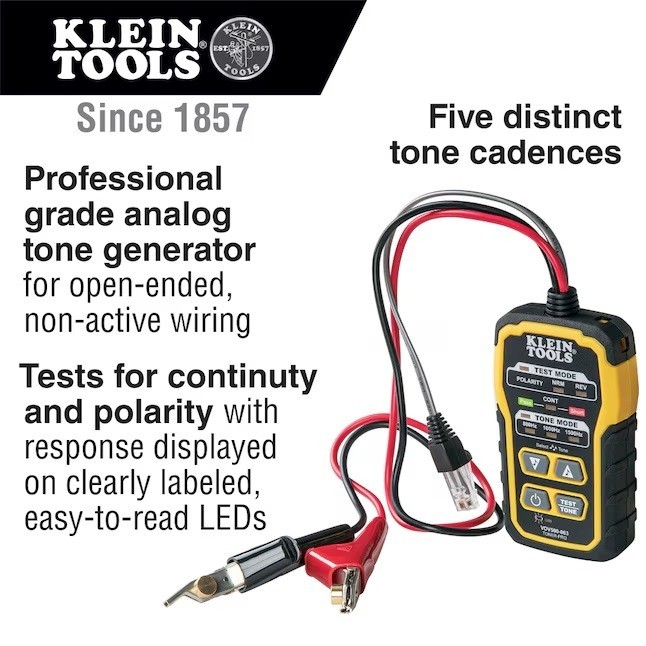 Klein Tools Tone & Probe PRO Wire Tracing Kit VDV500-820-New&Free shipping🔥❗