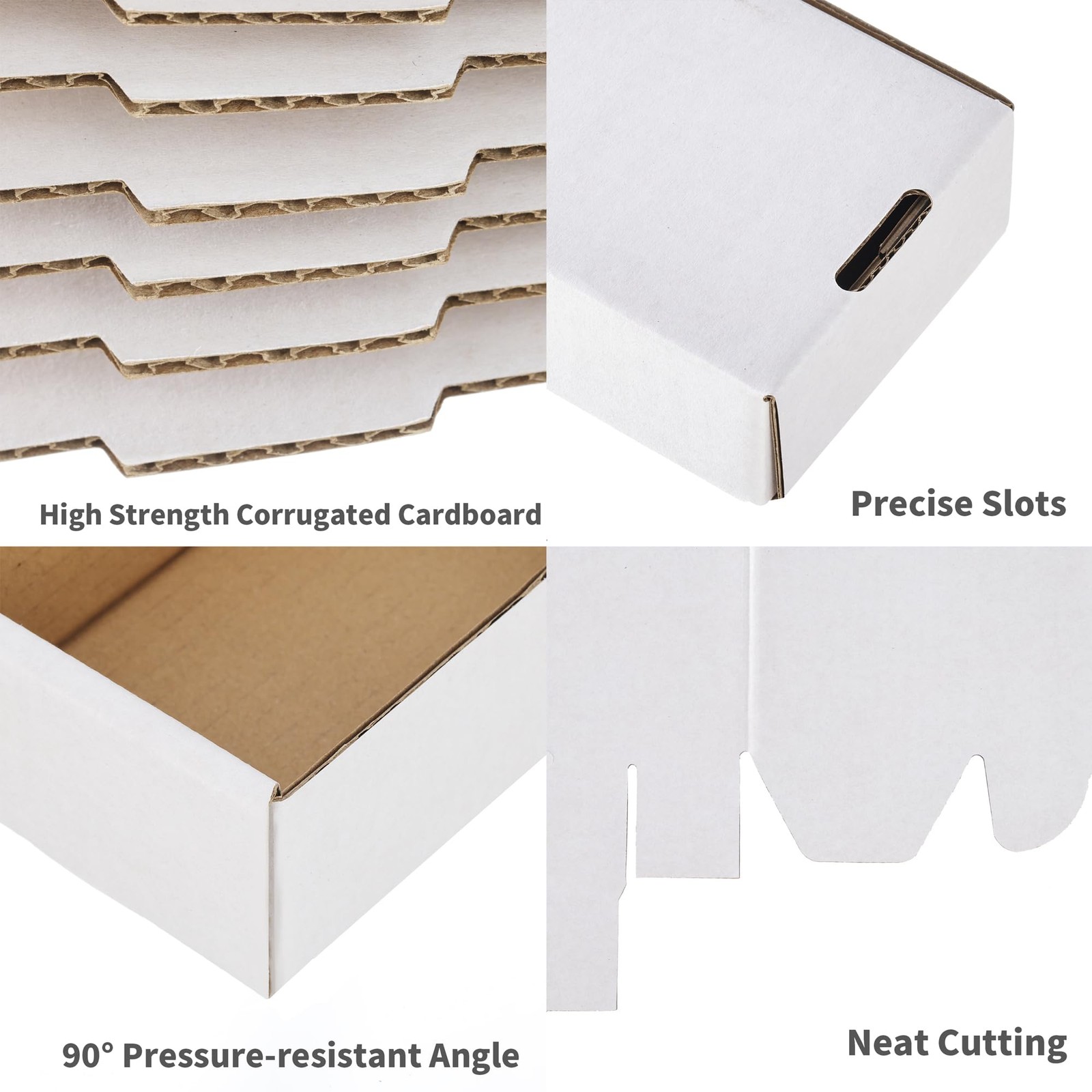 Kraft Corrugated Shipping Mailer Boxes Storage Packaging Carton 7x5x2 50 Pack