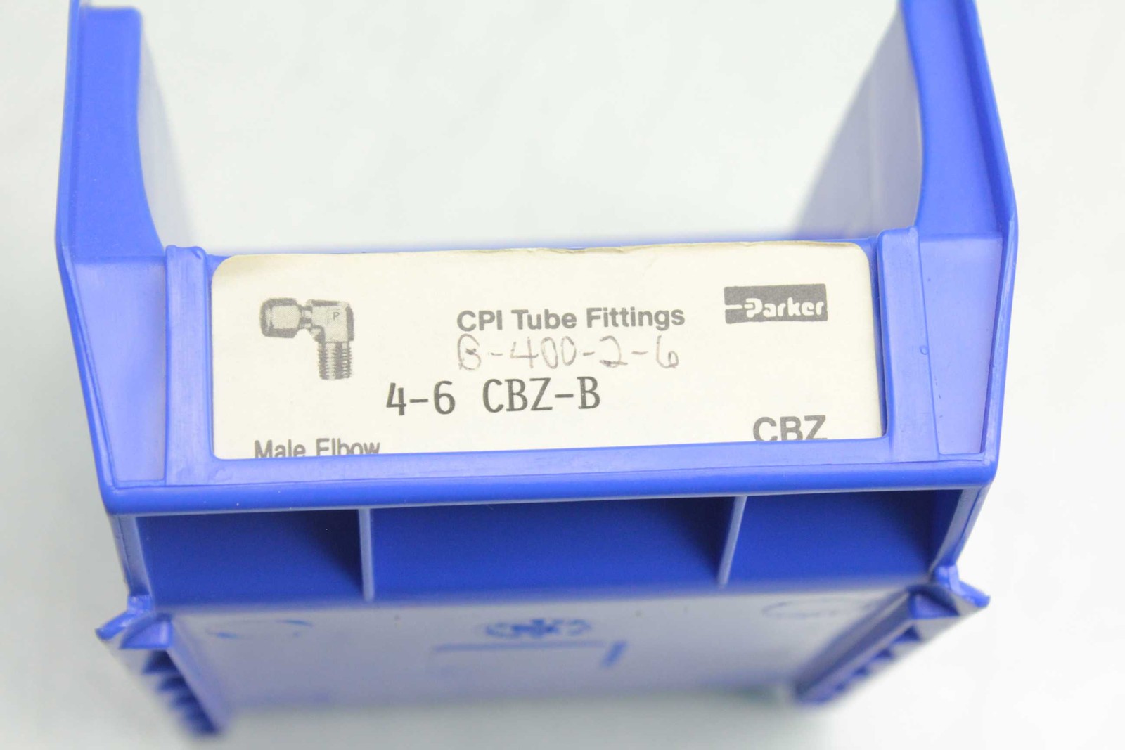 9 New Parker 4-6 CBZ-B CPI Male Elbows / 1/4″ Tube x 3/8″ MNPT / B-400-2-6